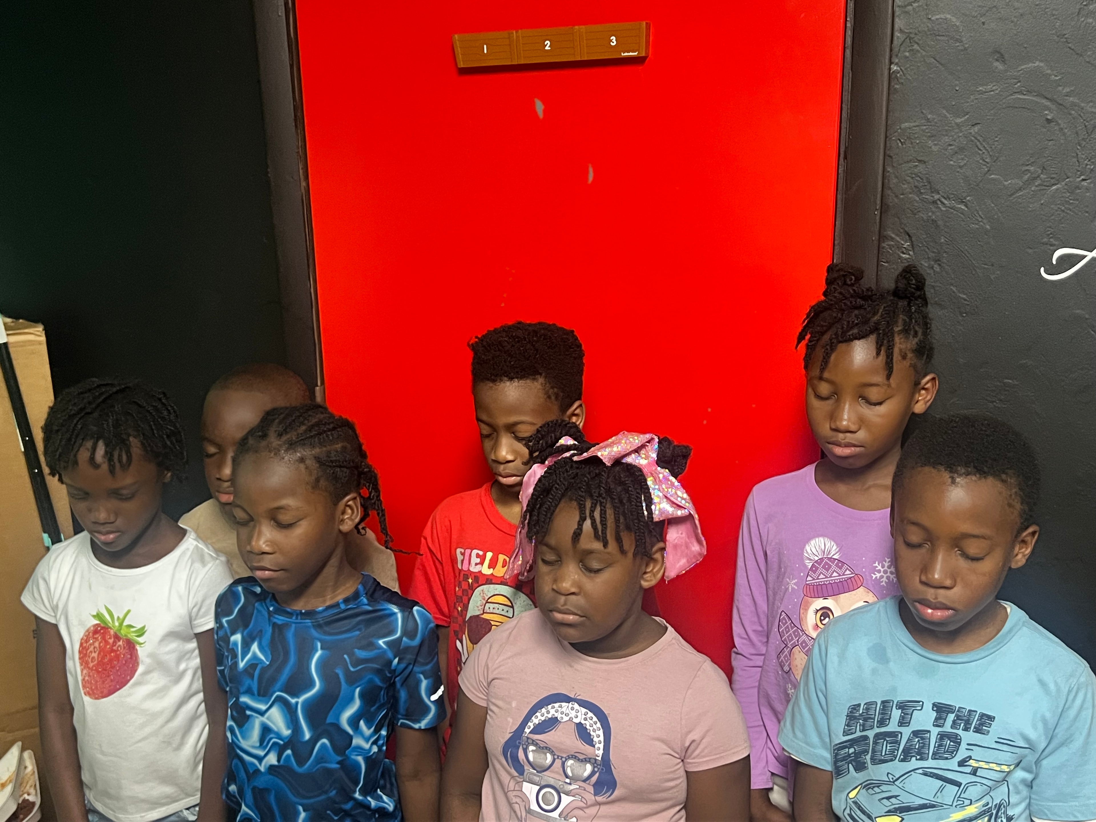 Students engaged in a faith and leadership discussion